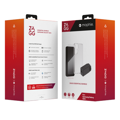 Zagg Galaxy S25+ Invisibleshield Protect 3-In-1 Bundle Clr