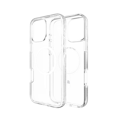 ZAGG InvisibleShield iPhone 16 Pro Max Crystal Palace Snap Case - Clear