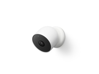 Google Next Cam Indoor/Outdoor (Battery) 1 Pack - White