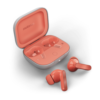 Motorola Moto Buds - Coral peach