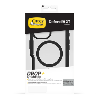 OtterBox iPhone 16 Defender Xt - Clear/Black