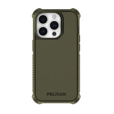 Pelican iPhone 15 Pro Guardian + Magsafe Case - Olive