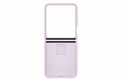 Samsung Galaxy Z Flip 5 Silicone Case with Ring - Lavender