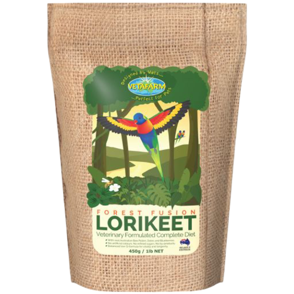 Vetafarm Forest Fusion Lorikeet Vet Formulated Complete Diet