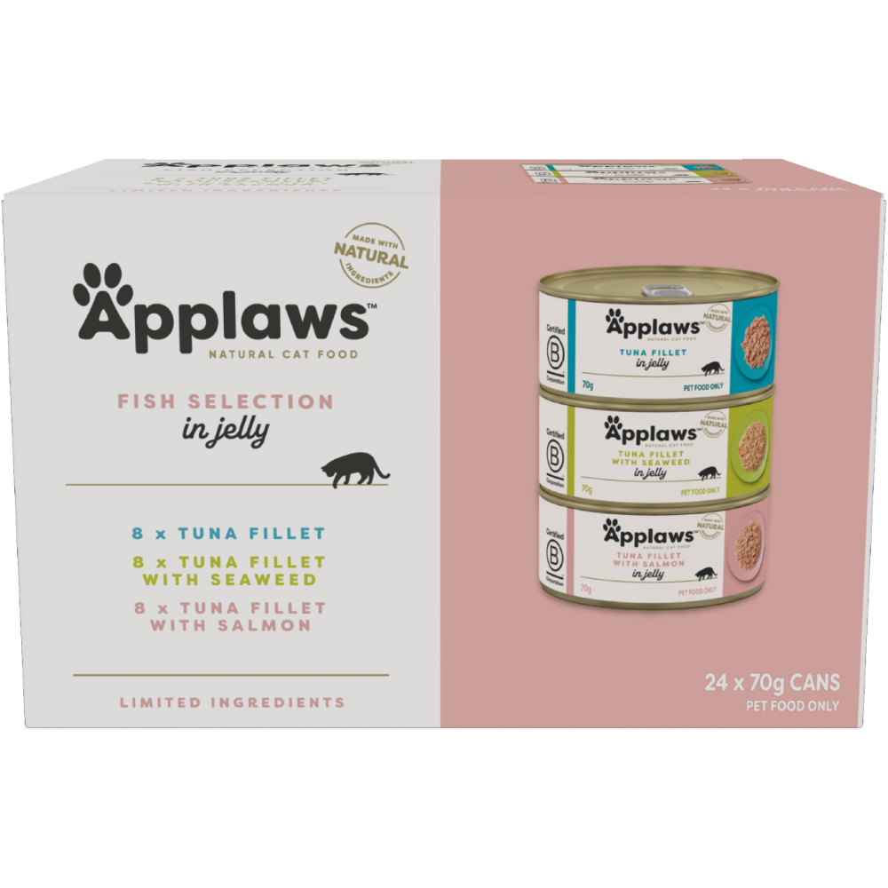 Fish Selections in Jelly Variety Pack Adult Wet Cat Food
