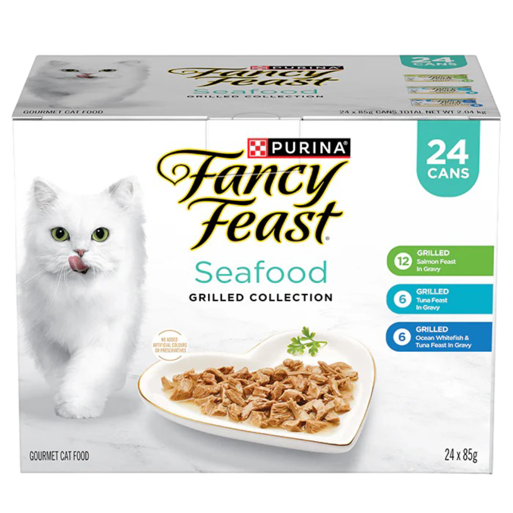 Grilled Seafood Collection Variety Pack Wet Cat Food Cans