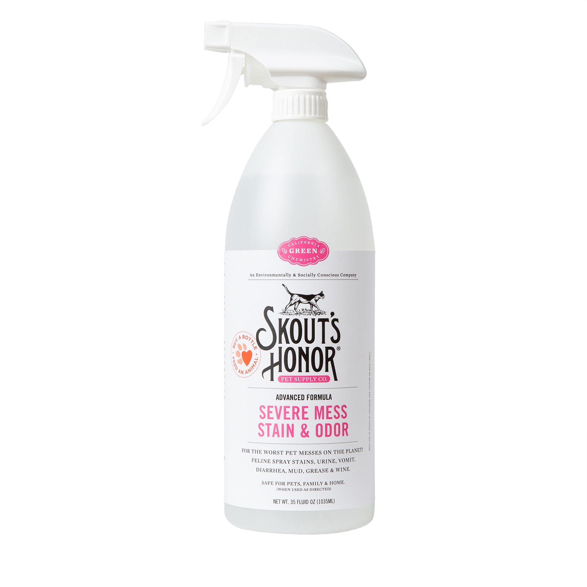 Skouts Honor Stain & Odor Severe Mess Advanced Formula Cat