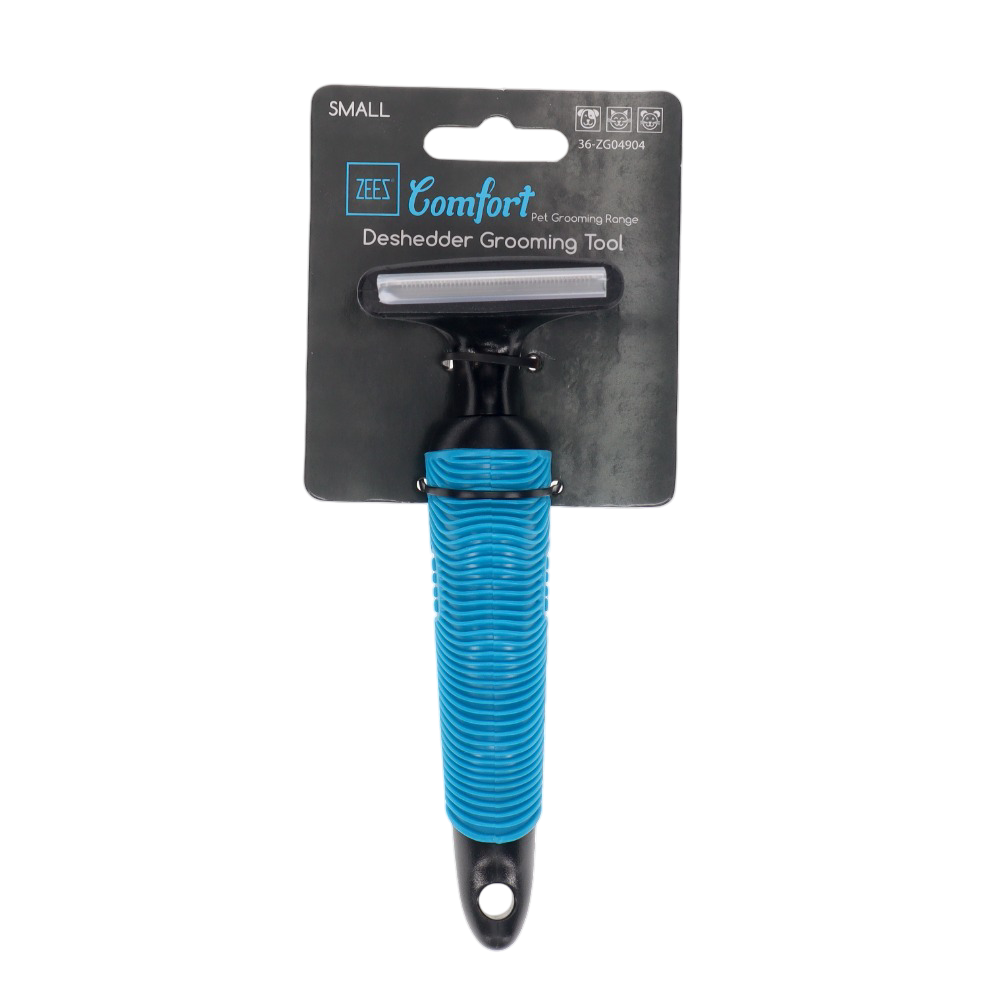 Zeez Comfort Deshedder Small Pet Grooming Tool
