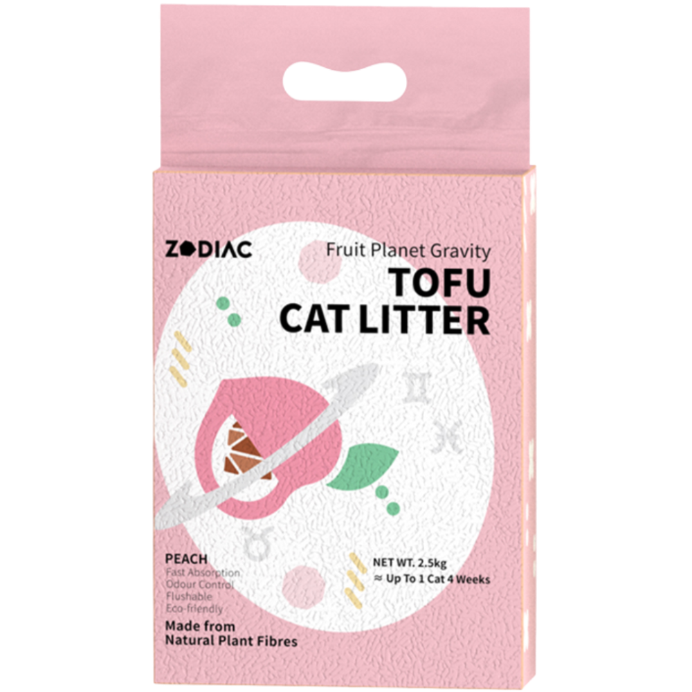 ZODIAC Peach Fruity Tofu Cat Litter