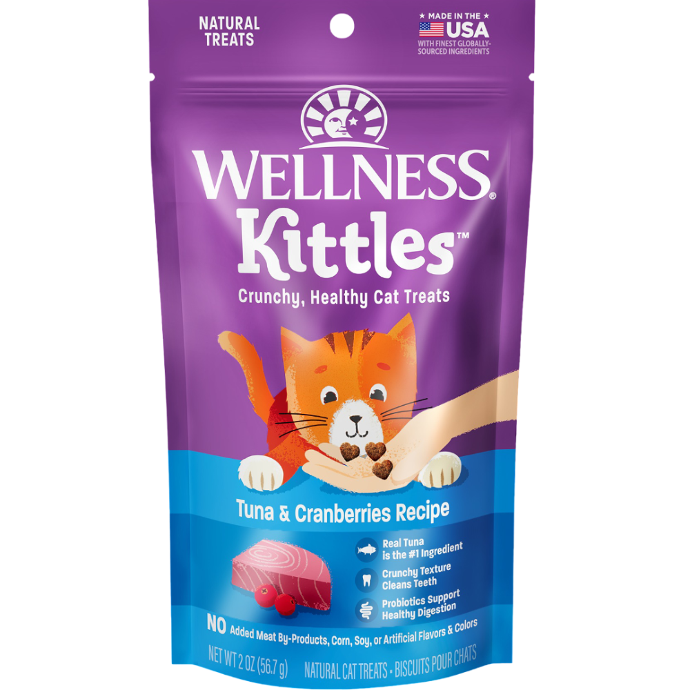 Wellness Kittles Crunchy Tuna And Cranberries Cat Treats