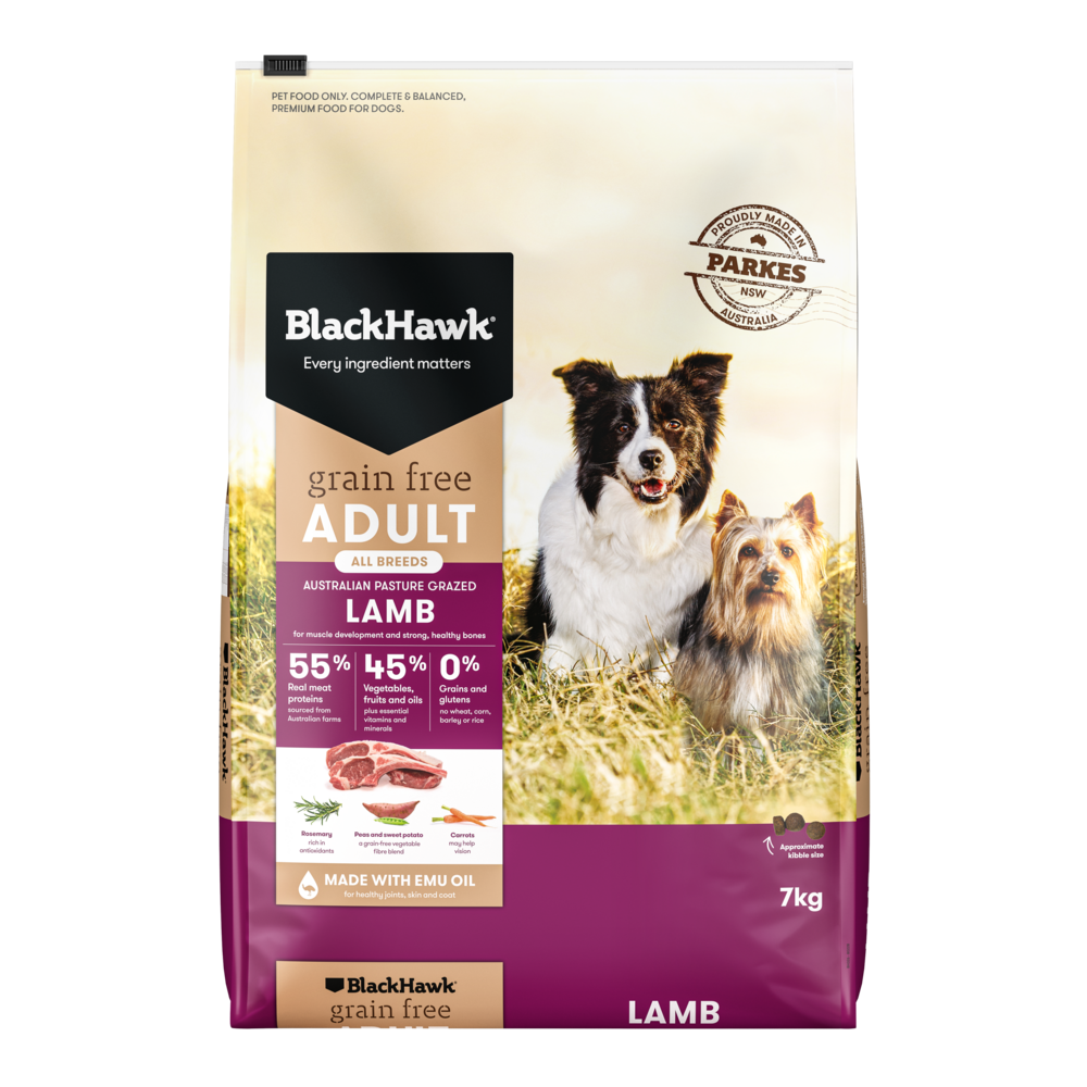 Black Hawk Grain Free Dry Dog Food Adult Lamb Top dogs on price