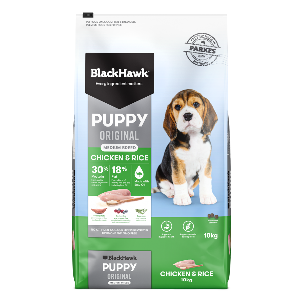 Original Chicken & Rice Medium Breed Puppy Dry Dog Food