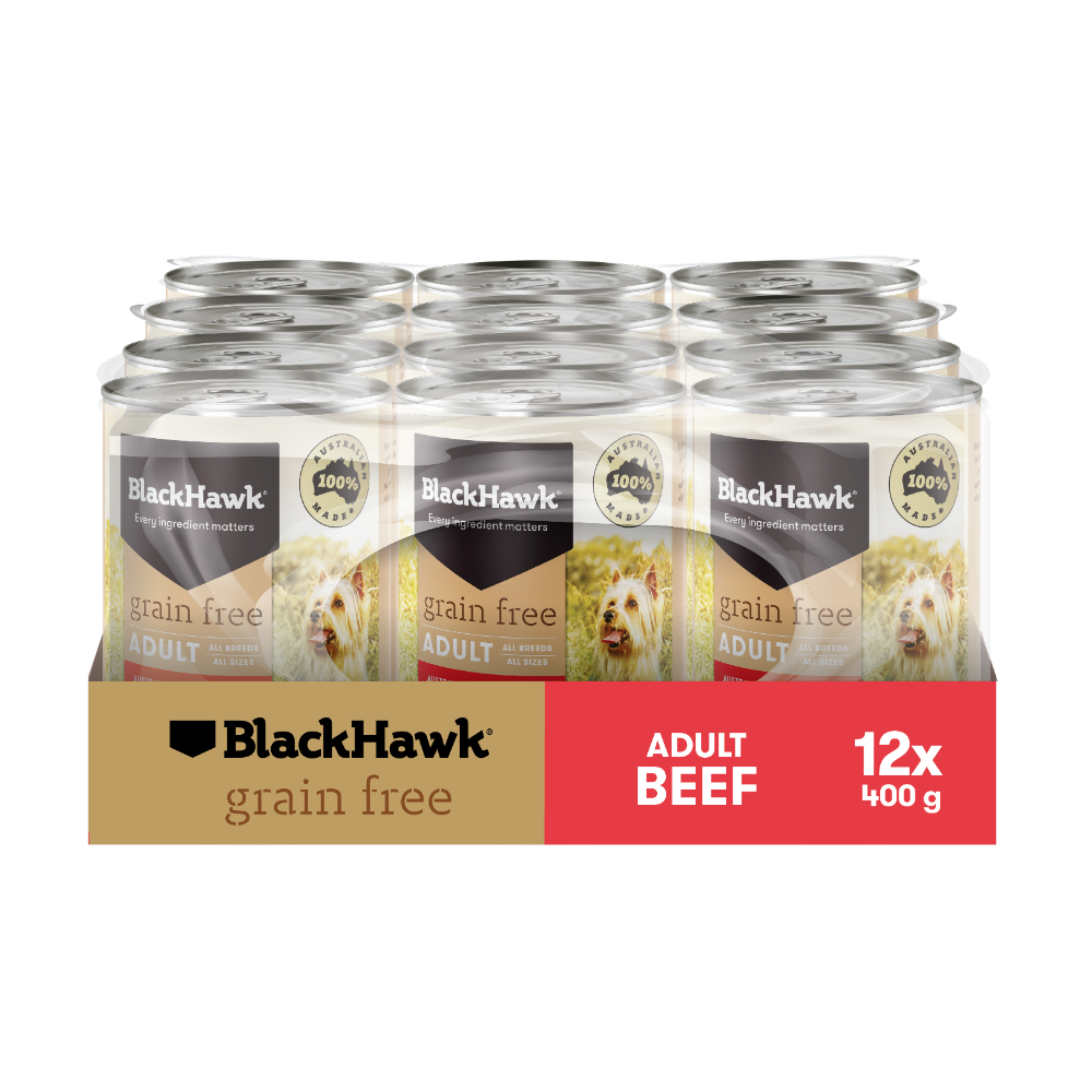 Beef Grain Free Adult Wet Dog Food Cans