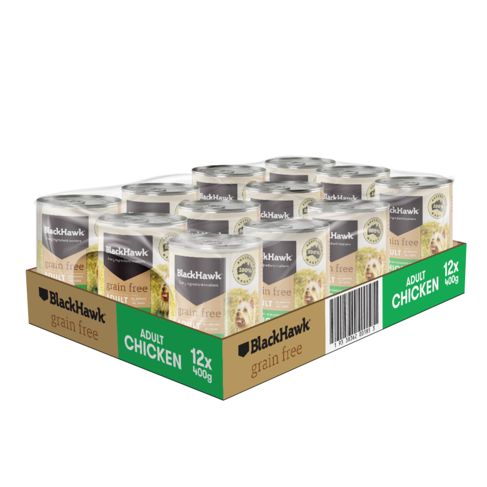Chicken Grain Free Adult Wet Dog Food Cans