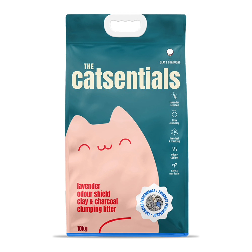 Odour Shield Clay And Charcoal Clumping Lavender Litter
