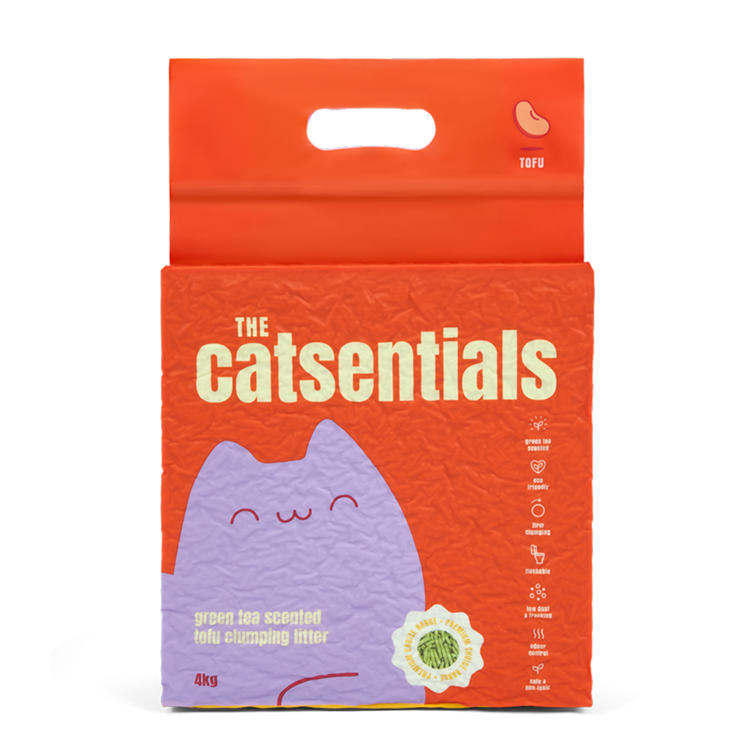 Green Tea Tofu Clumping Litter