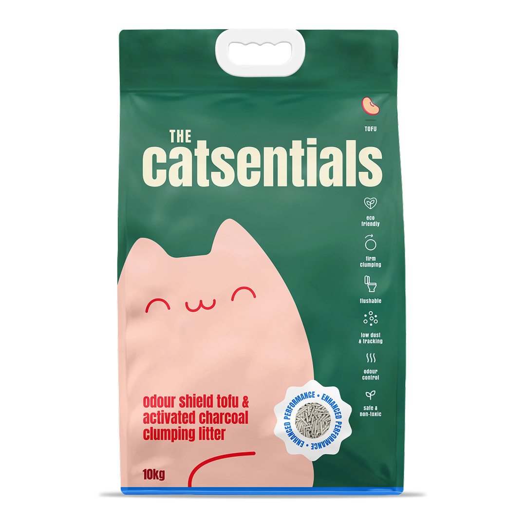 Odour Shield Tofu And Activated Charcoal Clumping Litter