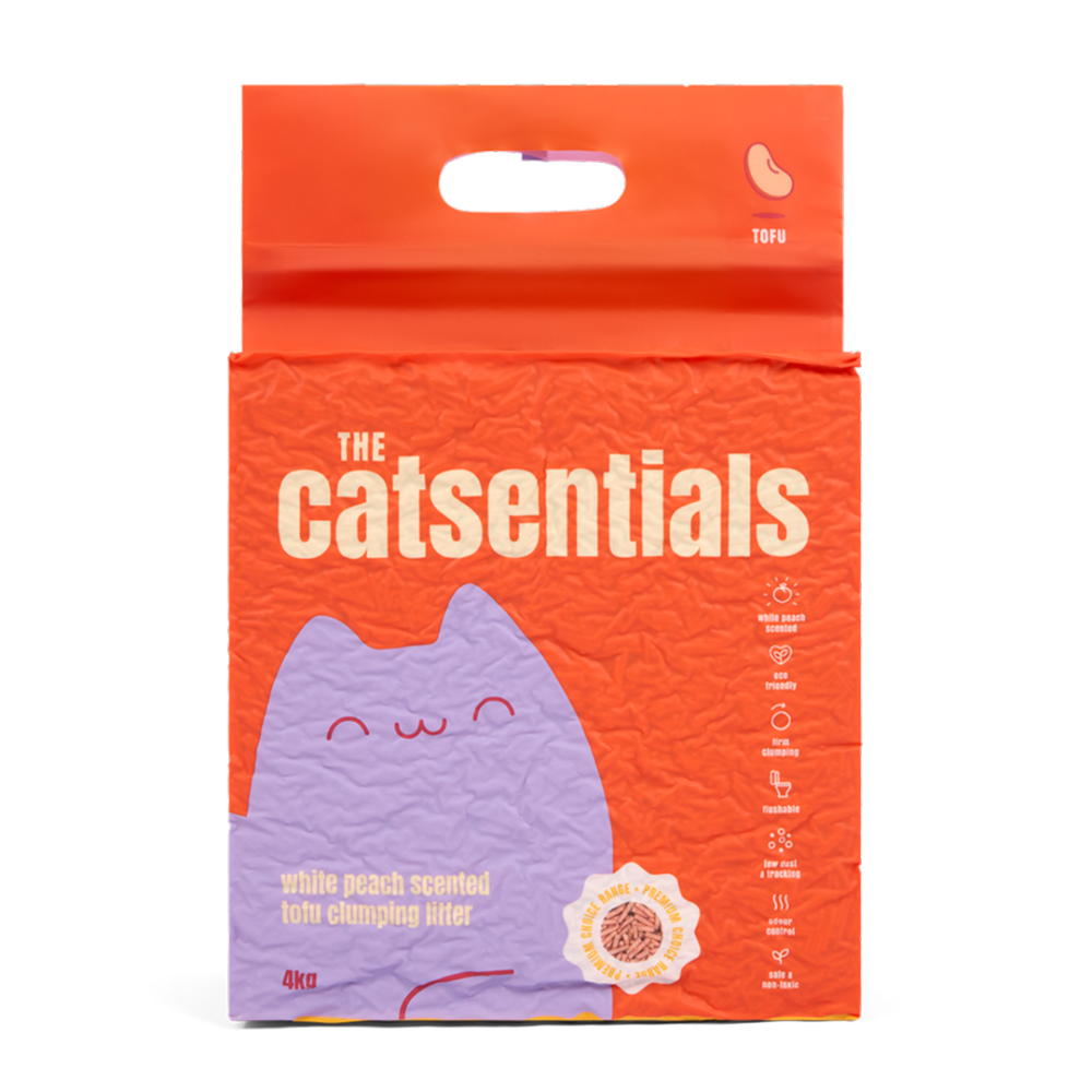 White Peach Tofu Clumping Litter