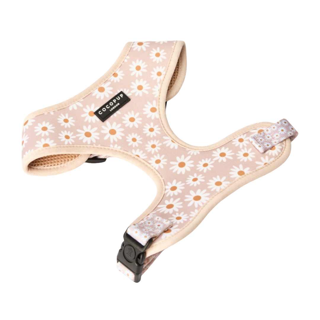 Cocopup London Dog Harness in Daisy Chain Pink
