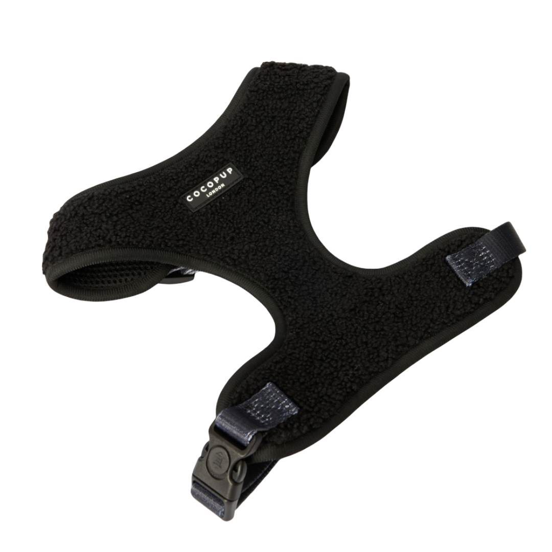 Cocopup London Dog Harness in Teddy Baloo Black