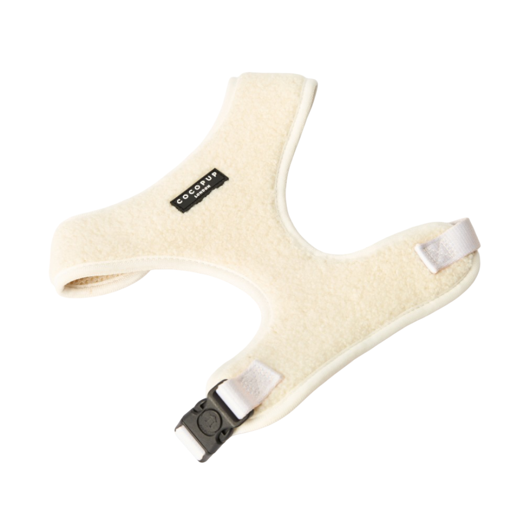 Cocopup London Dog Harness in Teddy Dolly Cream