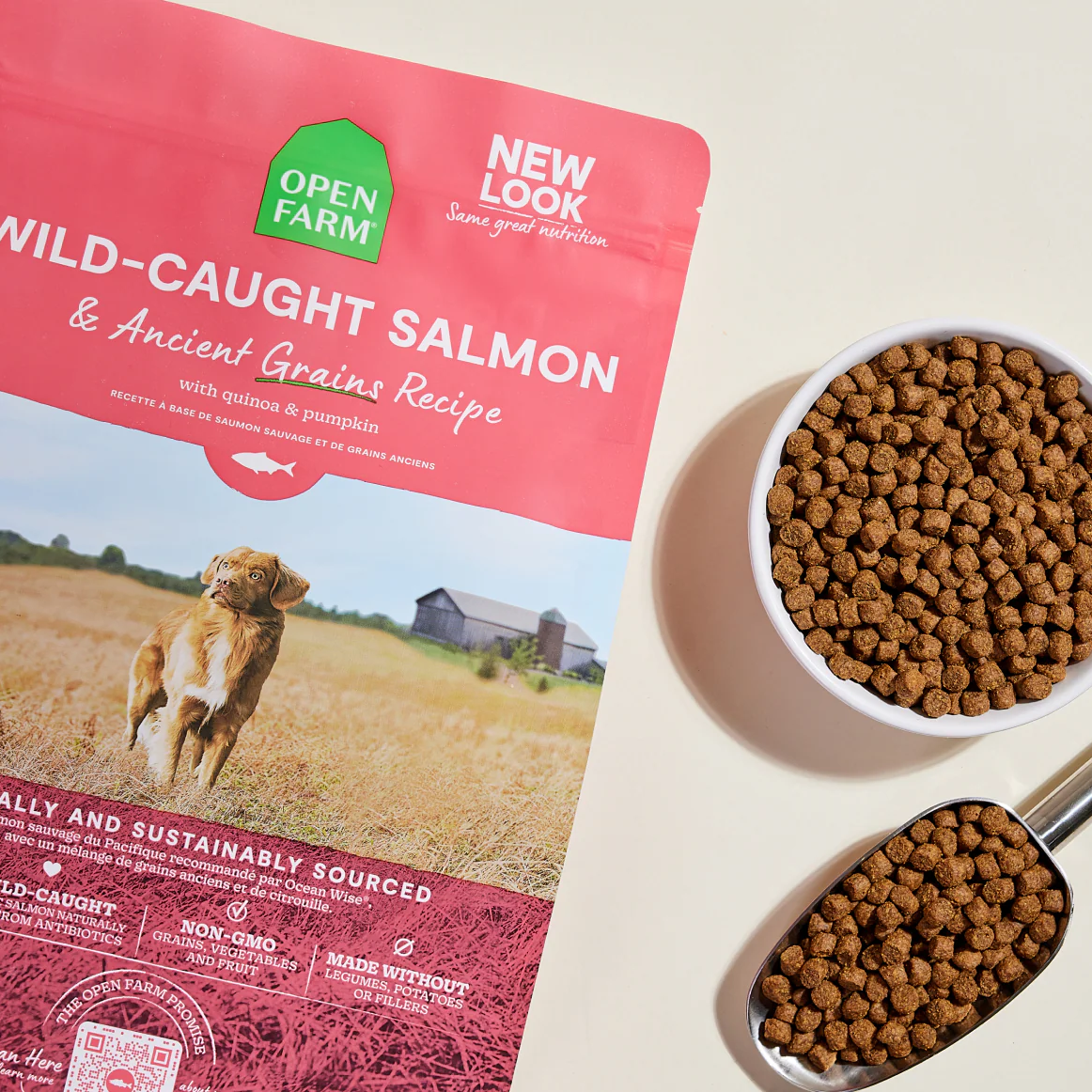 Open Farm Wild Salmon Ancient Grain Dry Dog Food Top dogs on