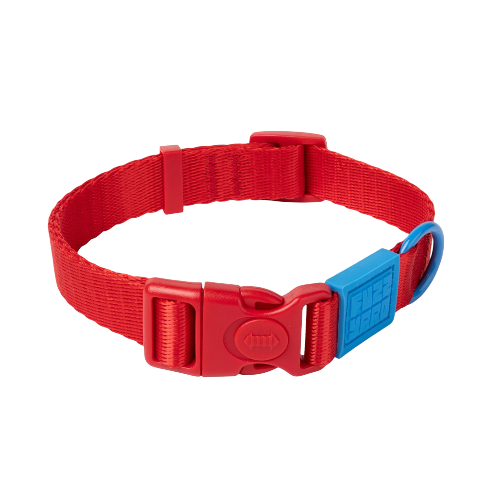 Fuzzyard Sugar Rush Dog Collar Cherry Charge