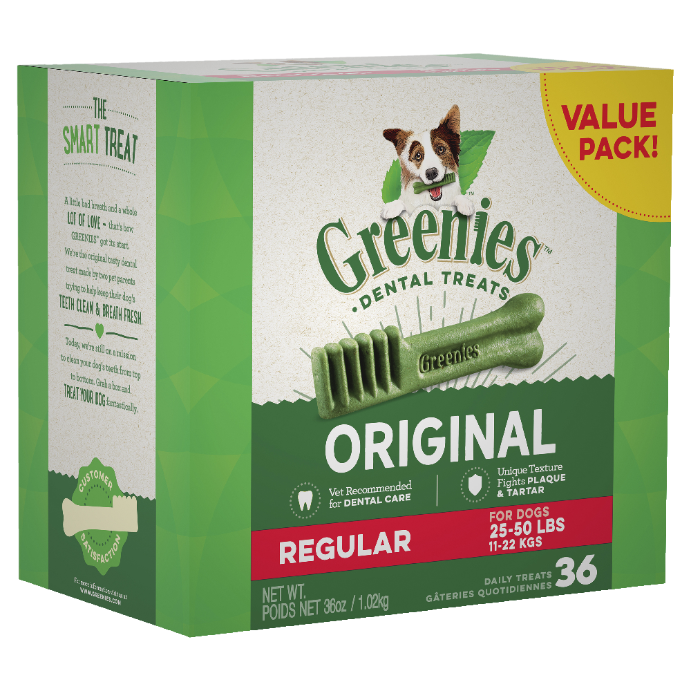 Greenies Original Regular Dog Dental Treats