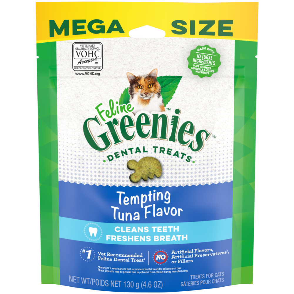 Greenies Cat Treats Dental Tempting Tuna Flavour