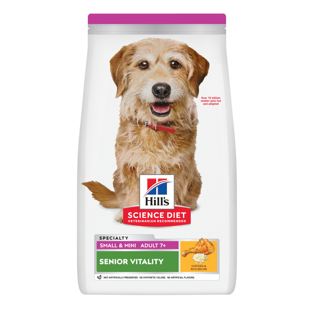 Senior Vitality 7 Plus Chicken Small & Mini Dry Dog Food