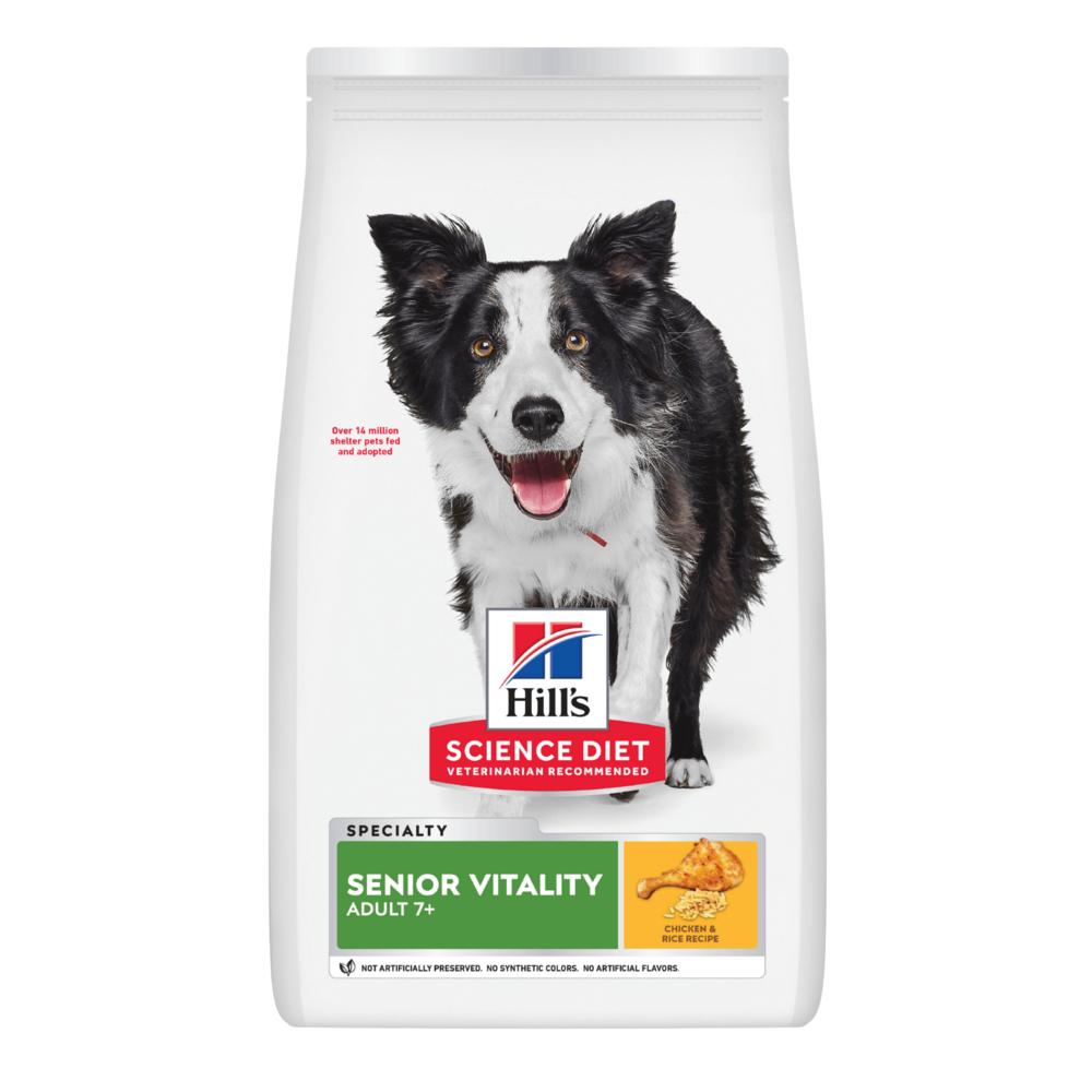 7+ Senior Vitality Dry Dog Food