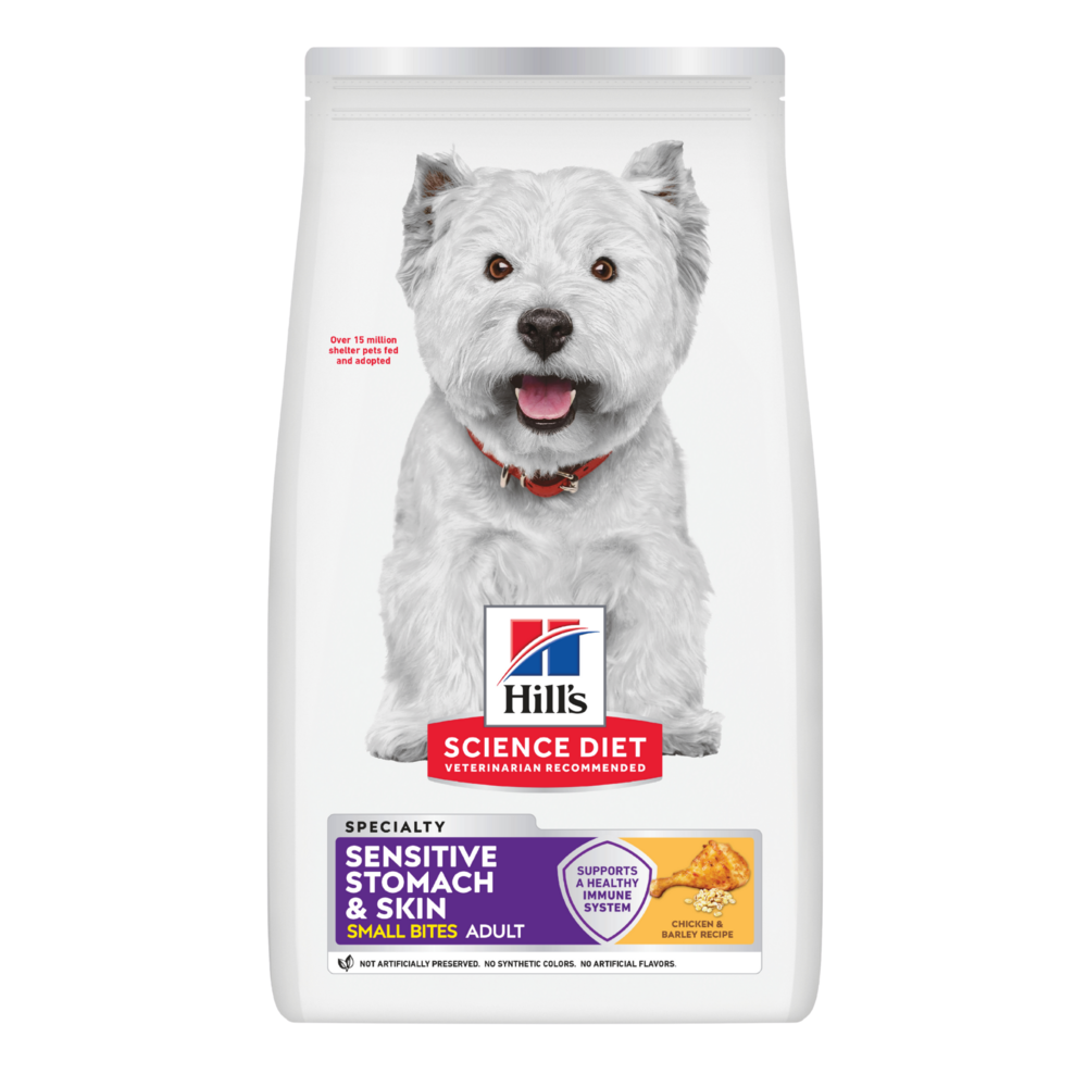 Hills Science Diet Sensitive Skin & Stomach Chicken Small Bites Adult Dry Dog Food