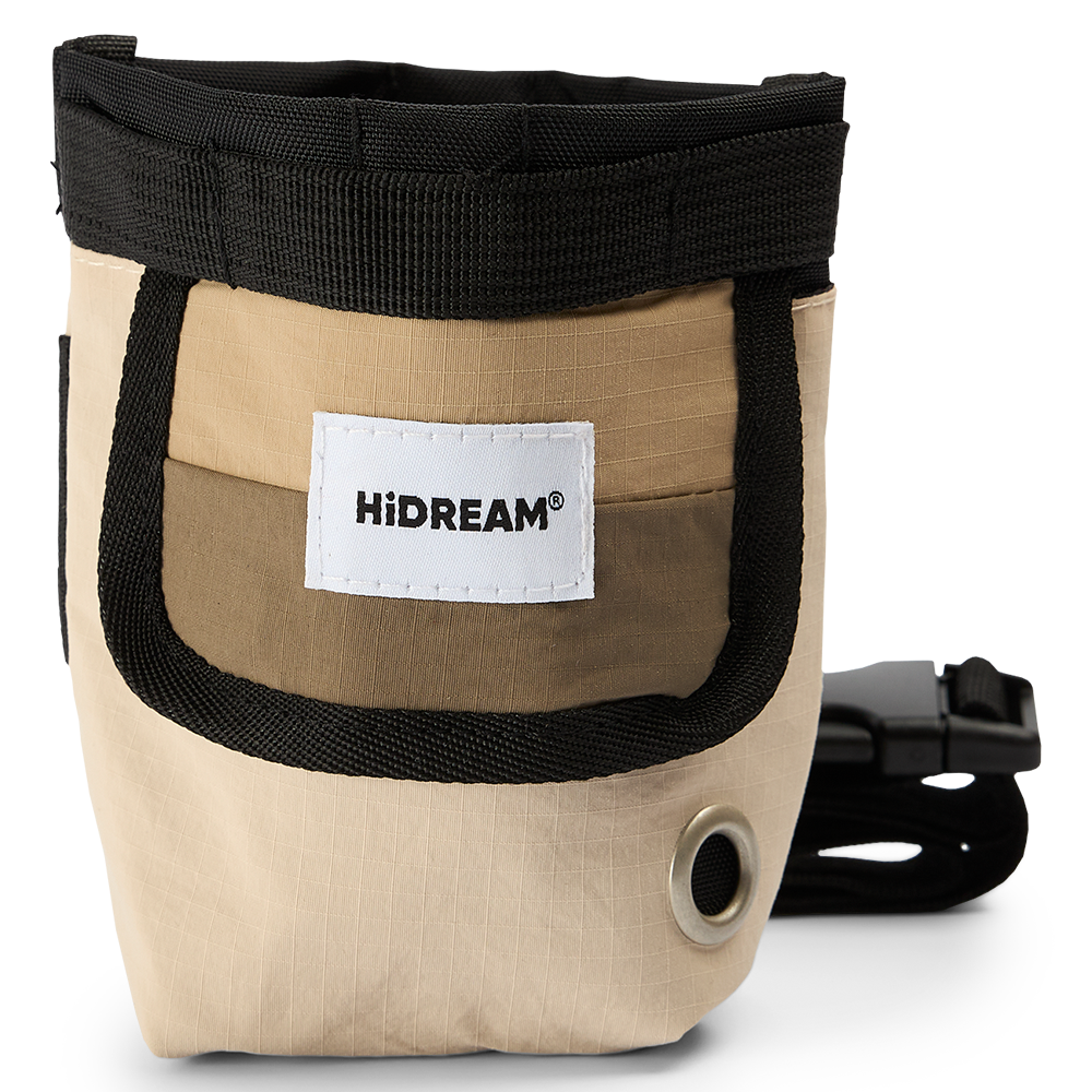 Hi Dream Dog Treat Training Pouch Beige