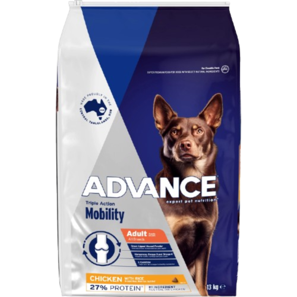 Advance Mobility Adult Dry Dog Food Chicken and Rice