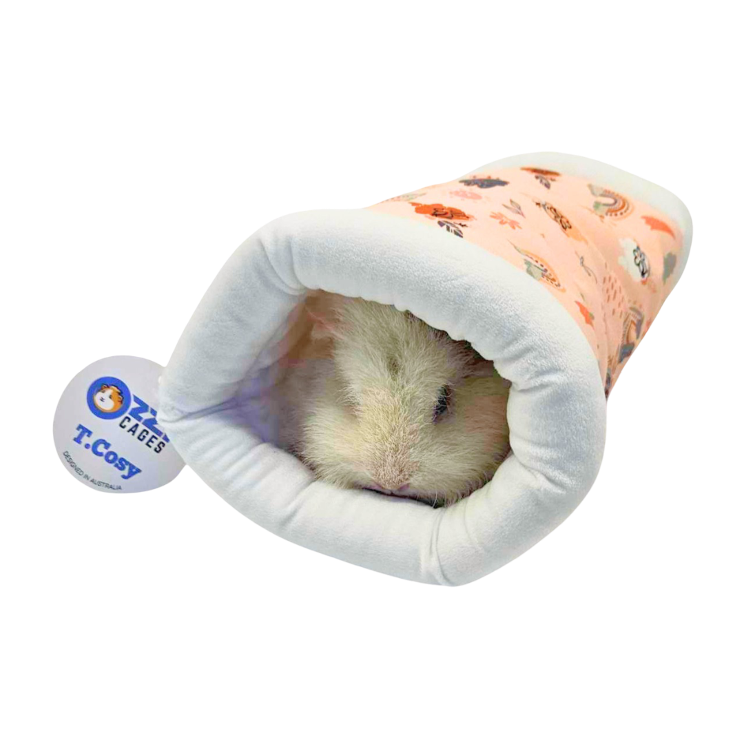Ozzy Cages T Cosy Tunnel Earthchild Guinea Pig Soft Toy