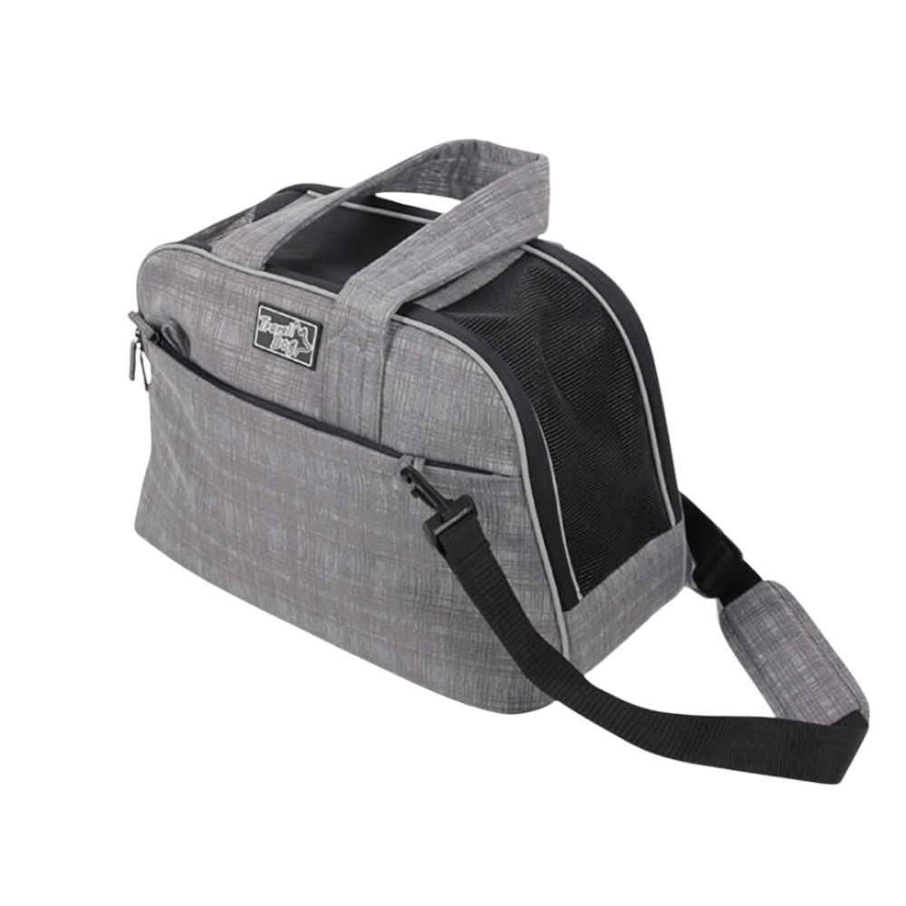 All For Paws Pet Travel Cabin Carry Bag in Grey