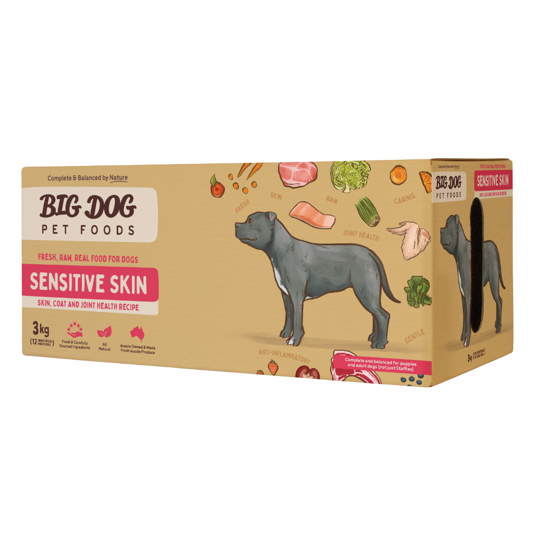 Big Dog Sensitive Skin Frozen Raw All Lifestages Dog Food