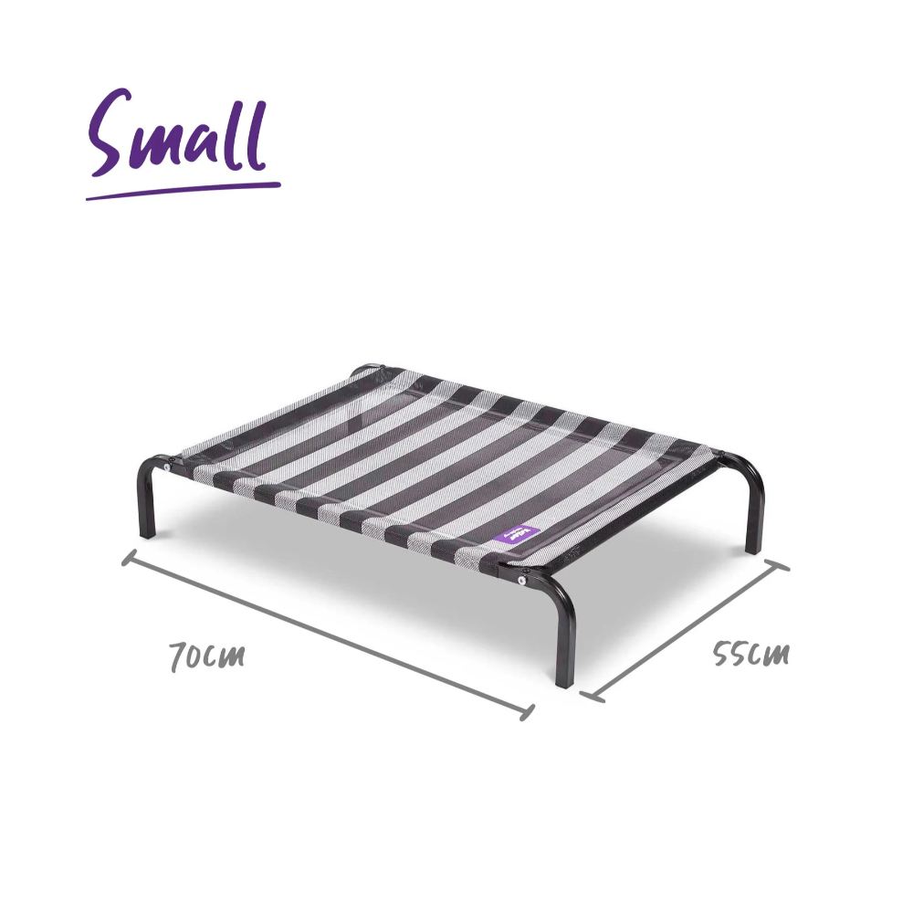 Kazoo Daydream Outdoor Trampoline Black & White Dog Bed | Top dogs