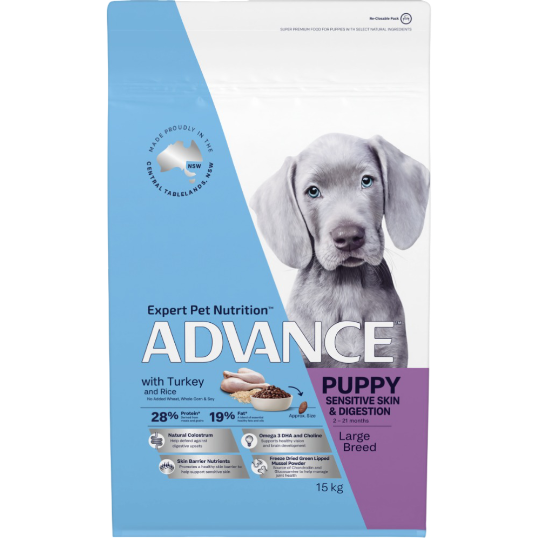 Puppy Large Breed Turkey And Rice Dry Dog Food