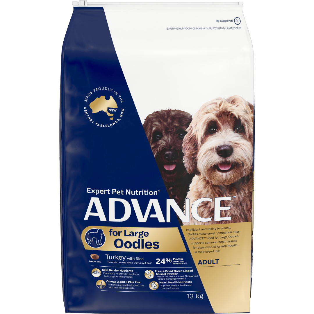 Turkey with Rice Large Oodles Adult Dry Dog Food