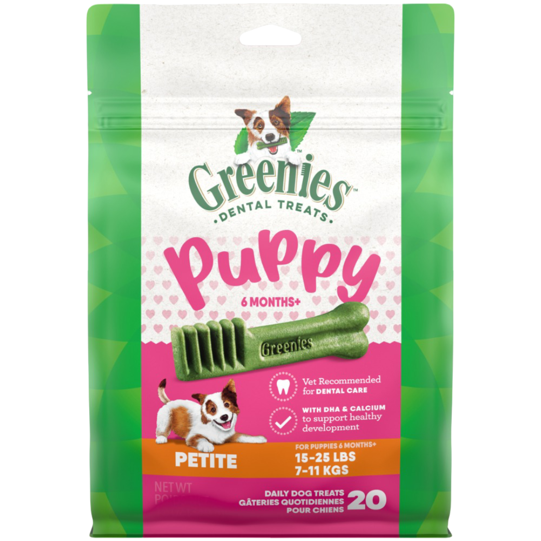 Greenies Original Petite Puppy Dental Dog Treats