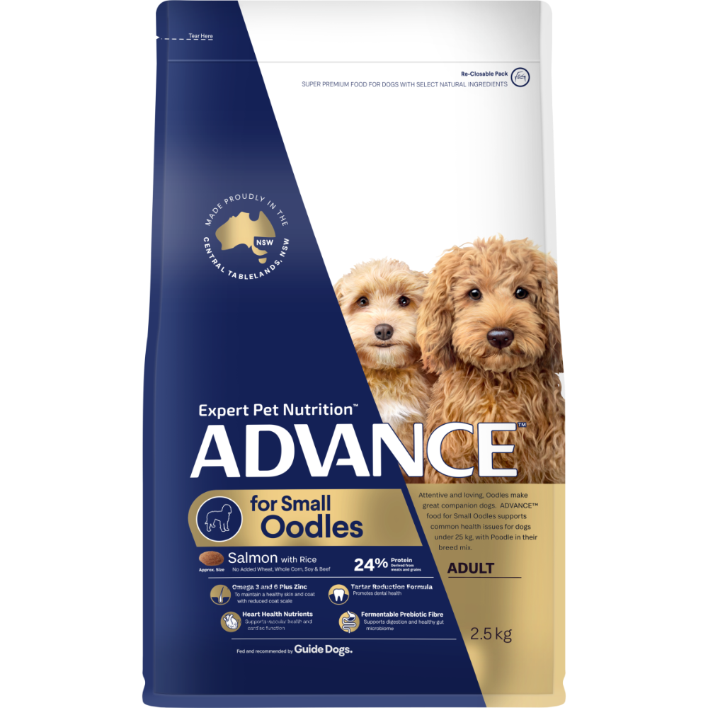 ADULT SMALL OODLES SALMON WITH RICE DRY DOG FOOD 2.5KG Image