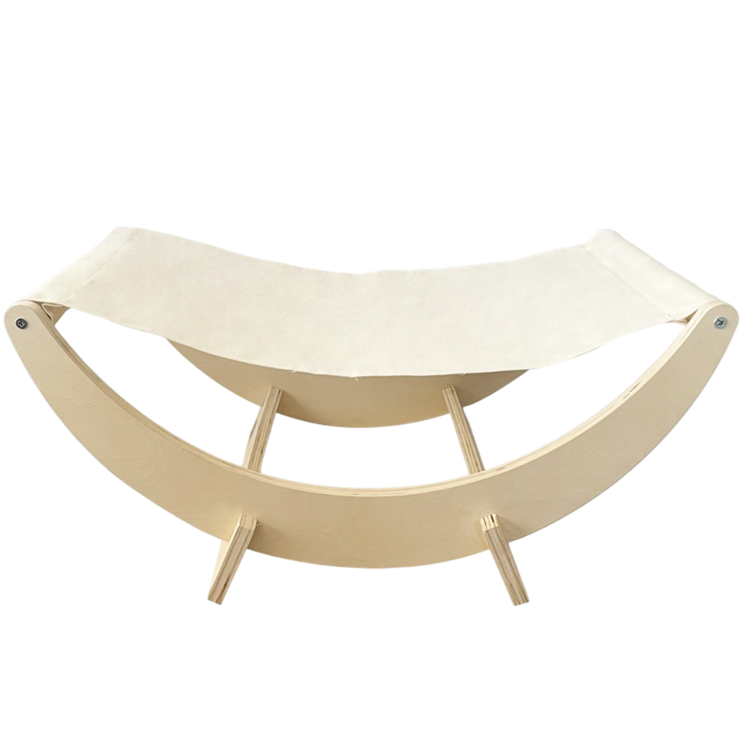 Paws For Life Crescent Shape Wooden Pet Hammock