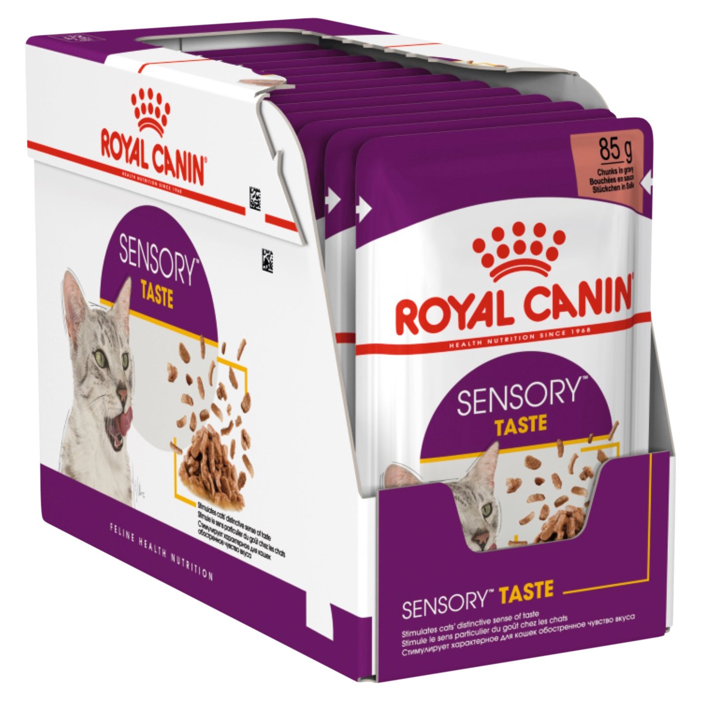 SENSORY TASTE GRAVY WET CAT FOOD 12 X 85G Image