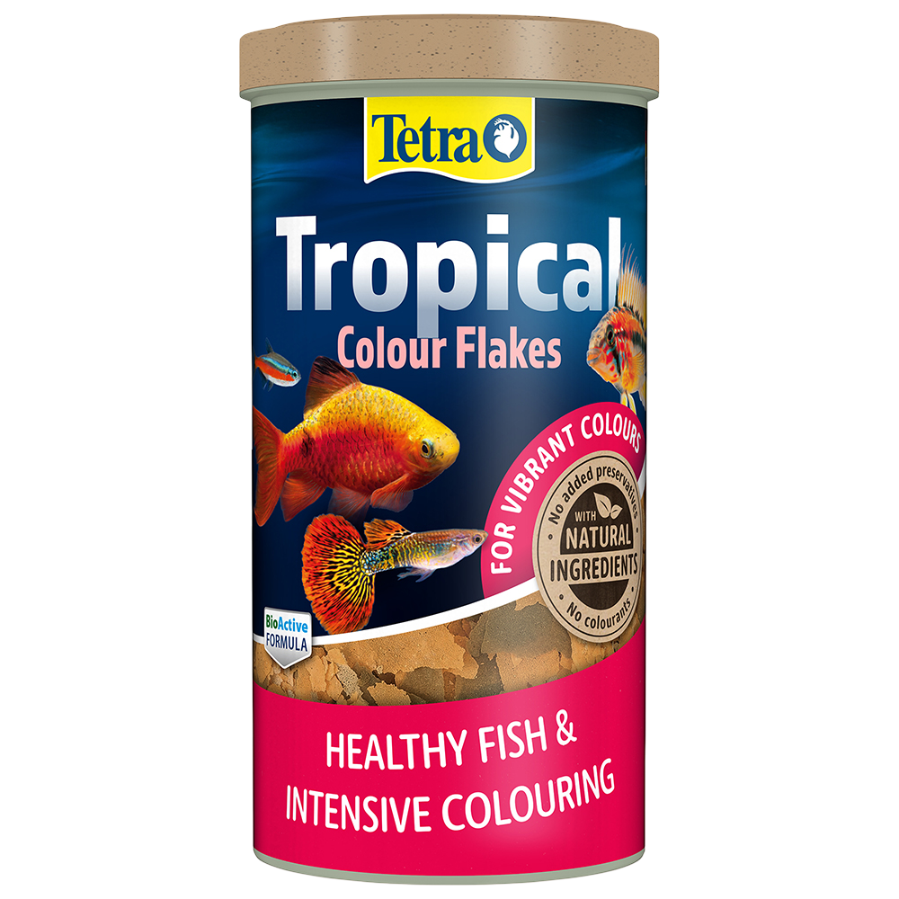Tropical Colour Flakes Fish Food