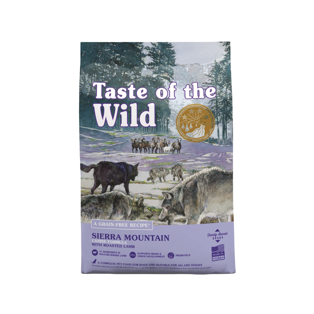 Taste Of The Wild Sierra Mountain Lamb All Lifestage Dry Dog Food