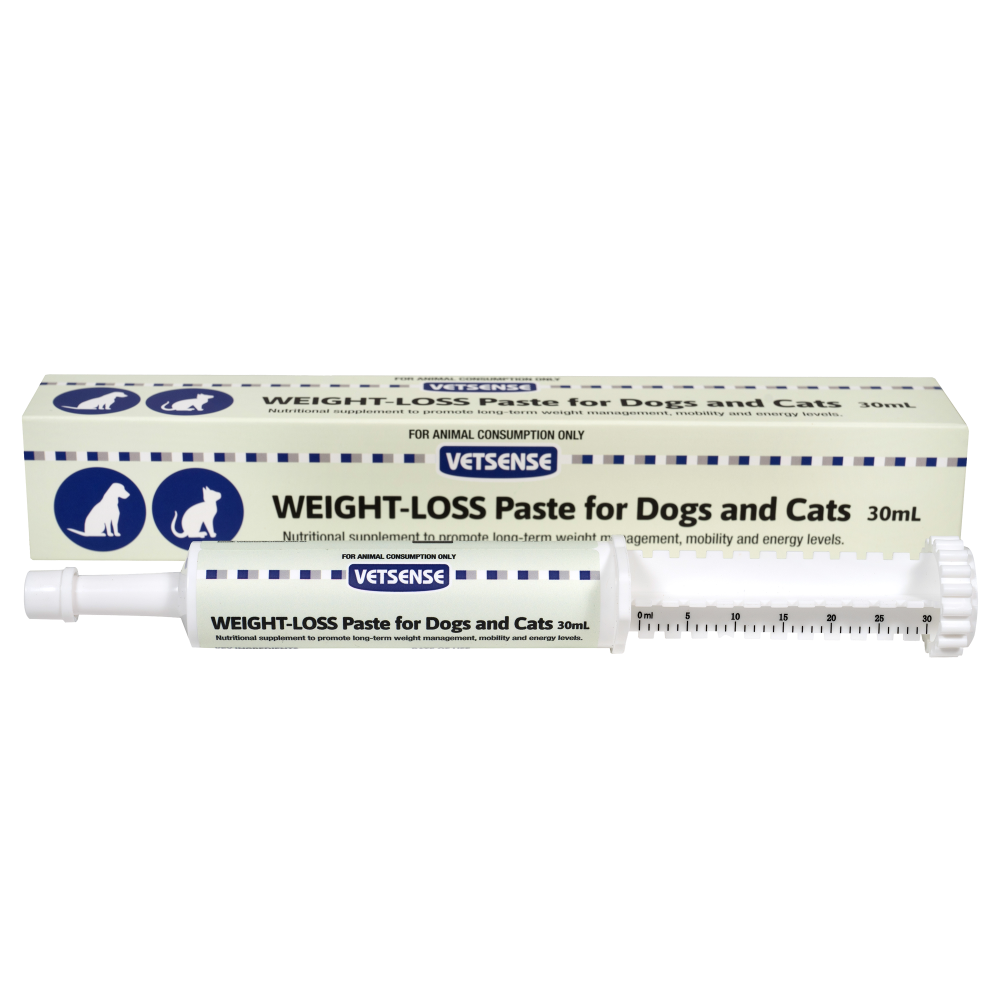 Vetsense Weight Loss Paste Gels And Oinments Dogs And Cats
