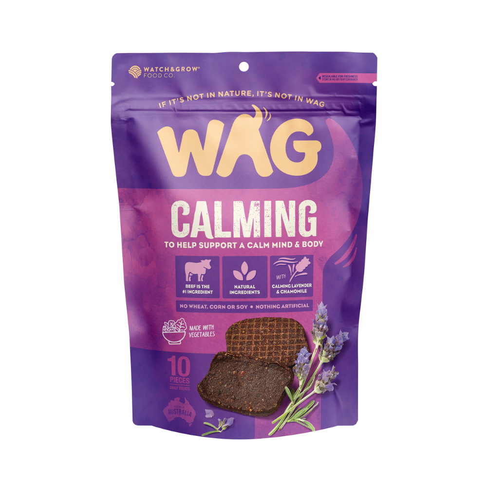 Wag Beef Jerky Calming Dog Treats