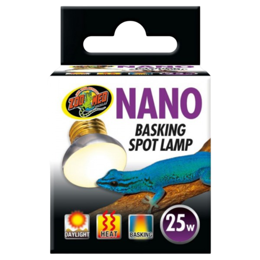 Zoo Med Nano 25w Basking Spot Lamp For Nano Terrariums And Reptiles