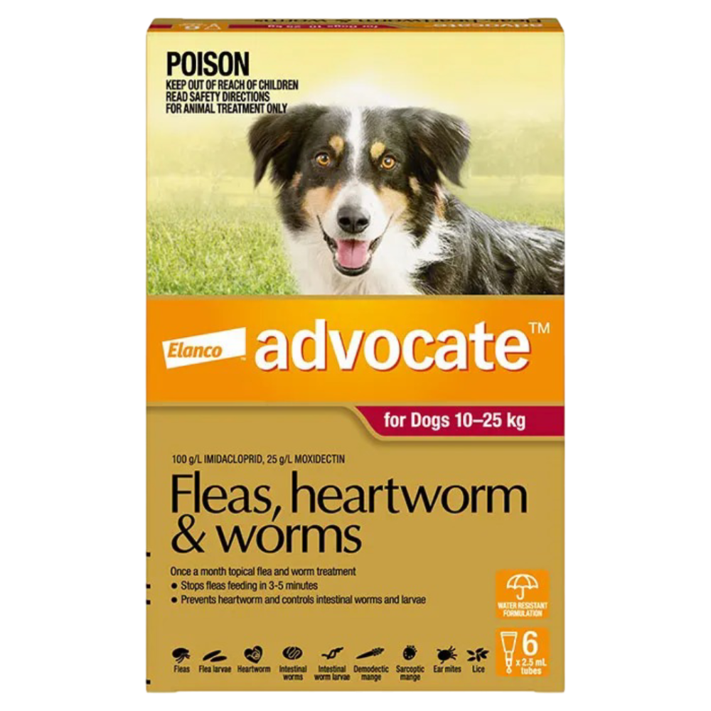 Red Flea & Worm Spot-On for Large Dogs